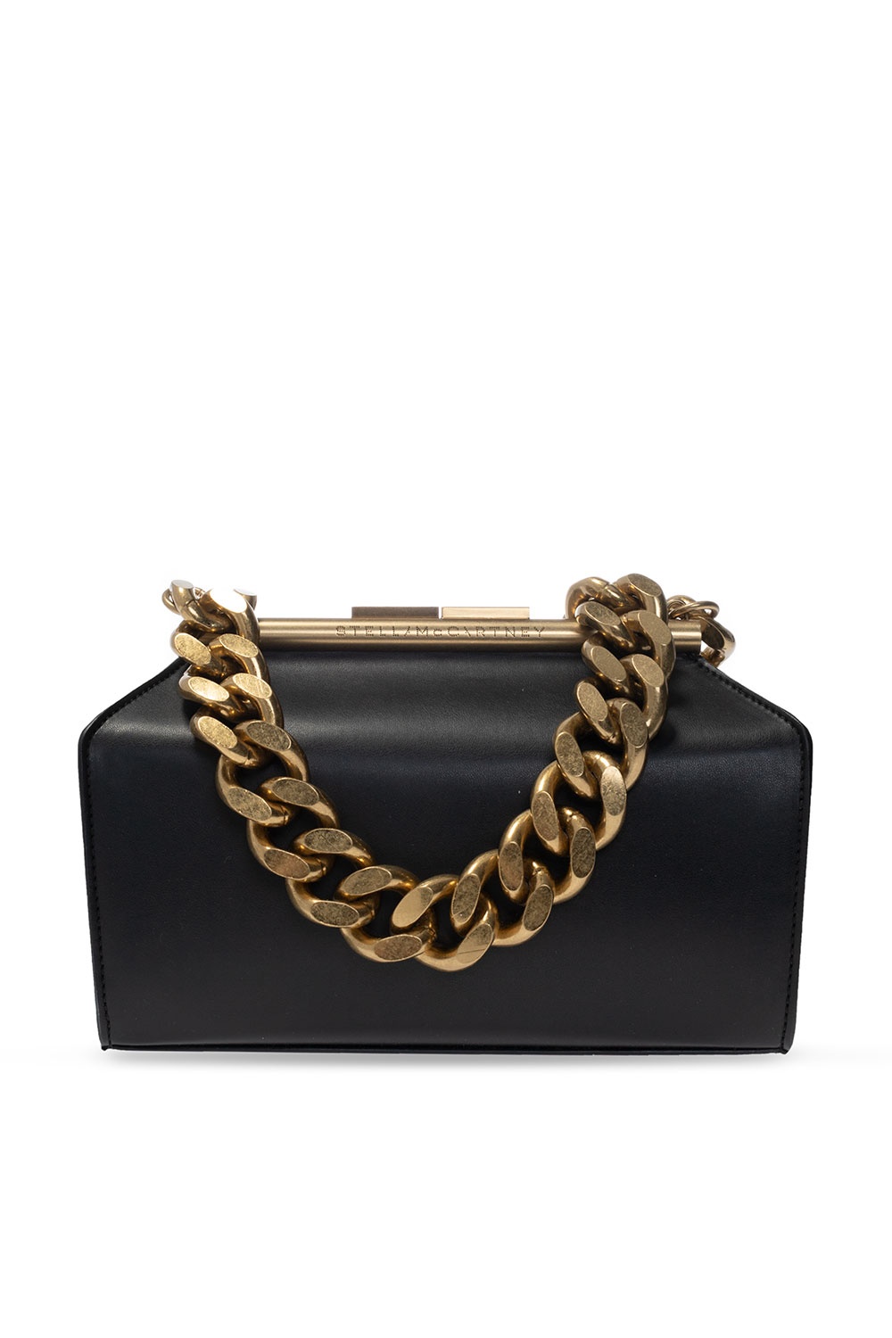 stella striped McCartney ‘Chunky Chain’ shoulder bag